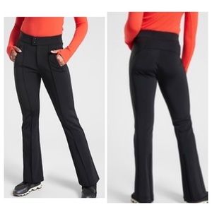 NEW Athleta 4 Black Glacier Snow Pants Sport